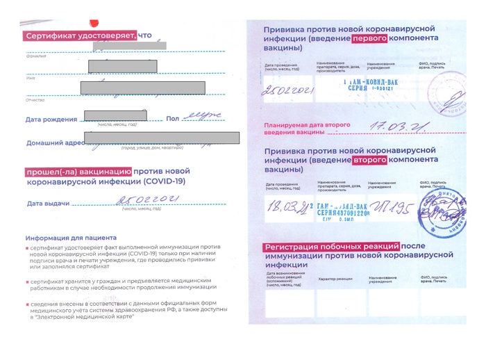 Нужна ли печать на сертификате о вакцинации от ковида для поездки в египет